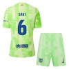 Maillot de Supporter FC Barcelone Gavi 6 Troisième 2024-25 Pour Enfant